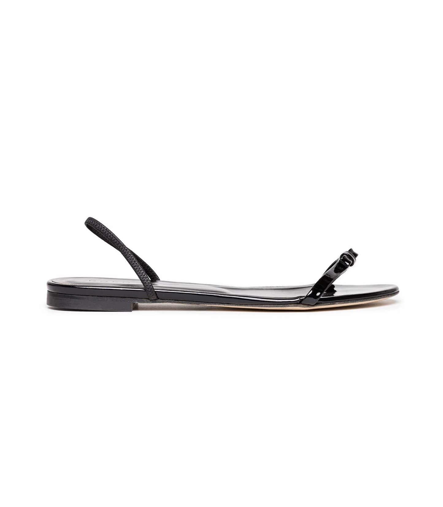 DÔEN Women Laure Slingback Sandal - Black Patent