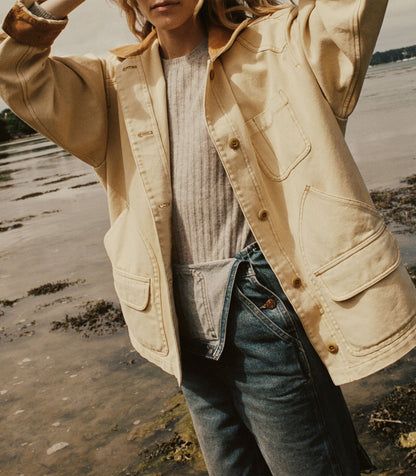 DÔEN Women Pascual Barn Jacket - Straw