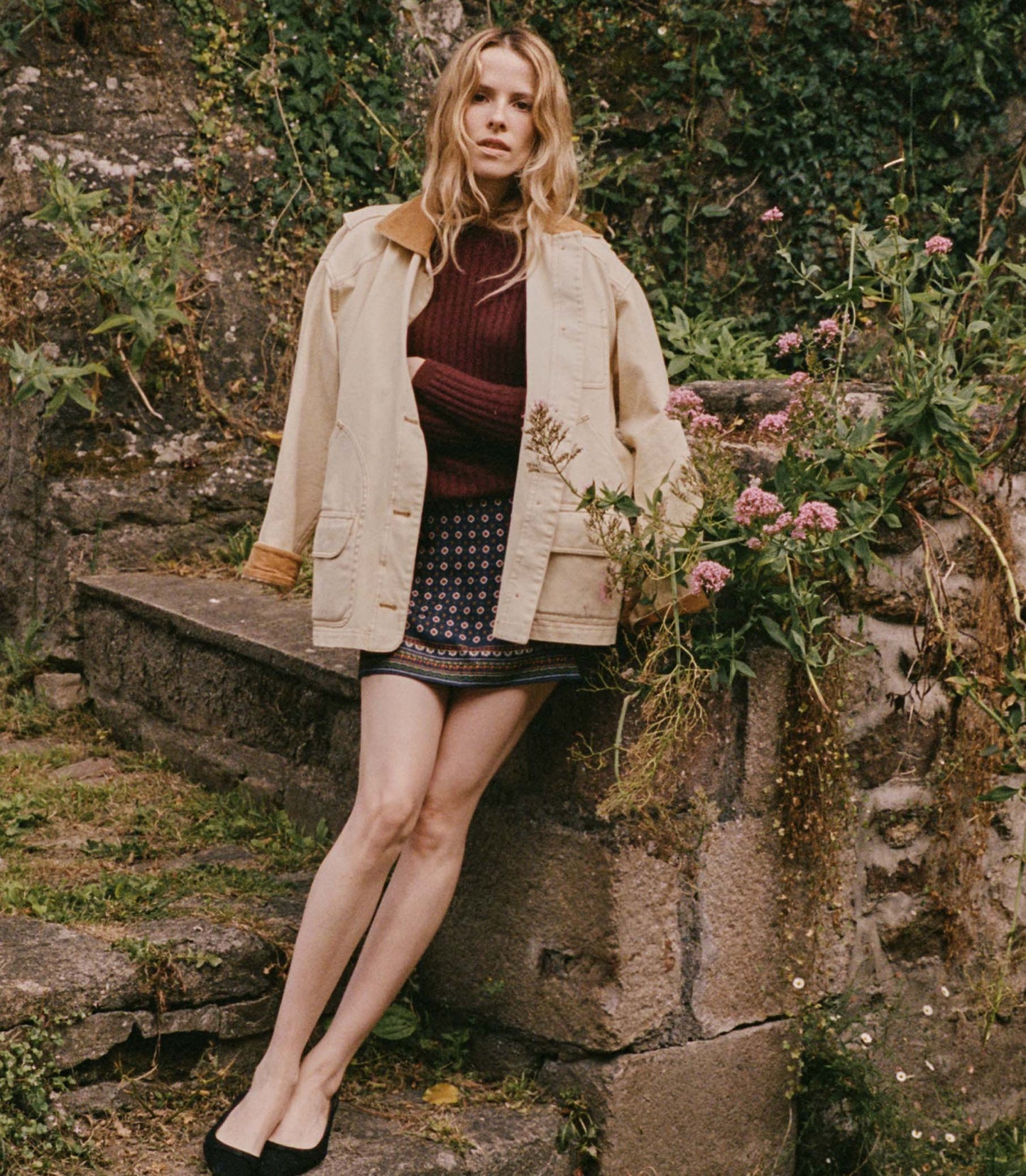 DÔEN Women Pascual Barn Jacket - Straw