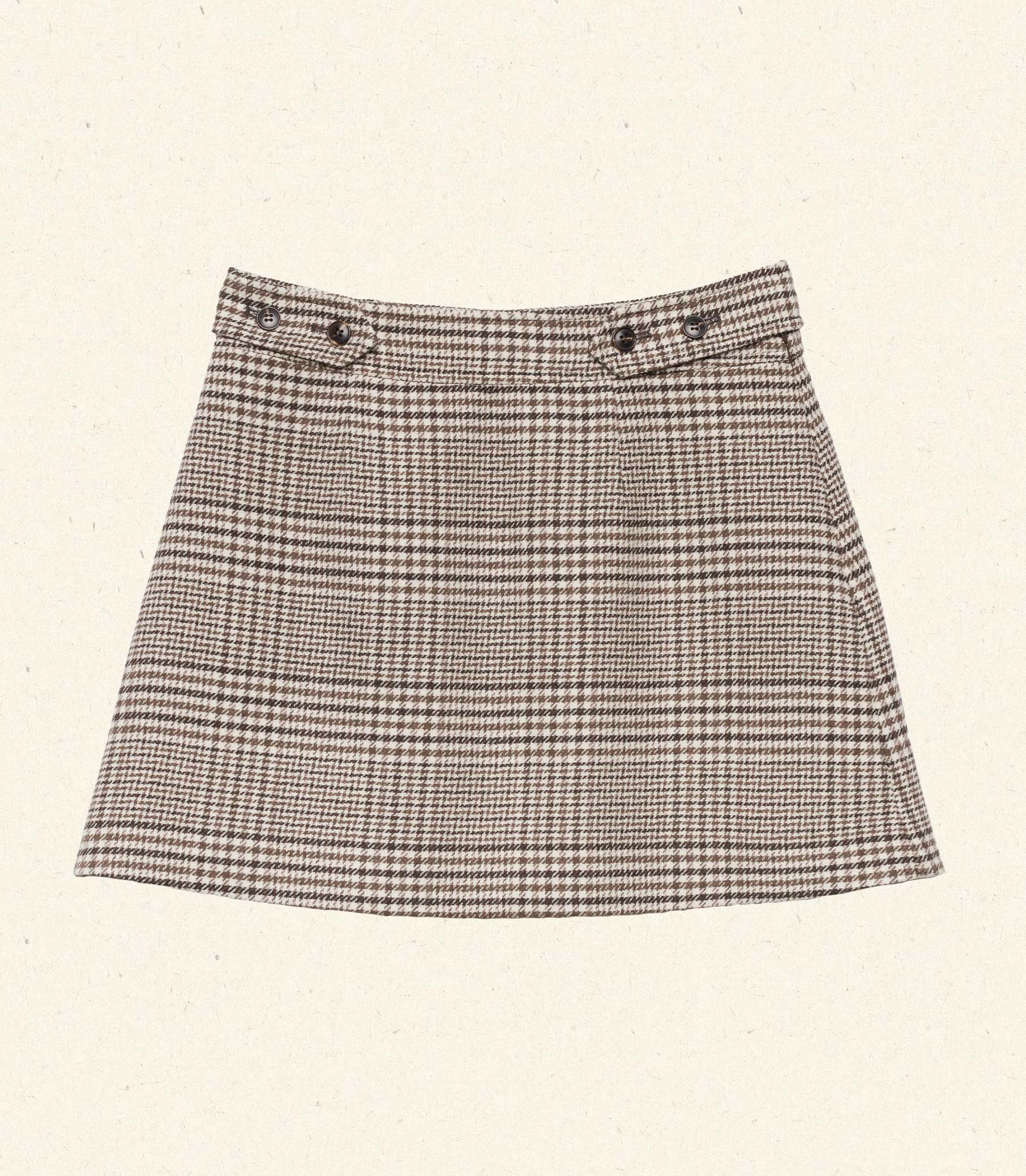 DÔEN Women Chieri Skirt - Sommerville Check