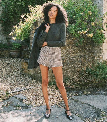 DÔEN Women Kelley Short - Sommerville Check