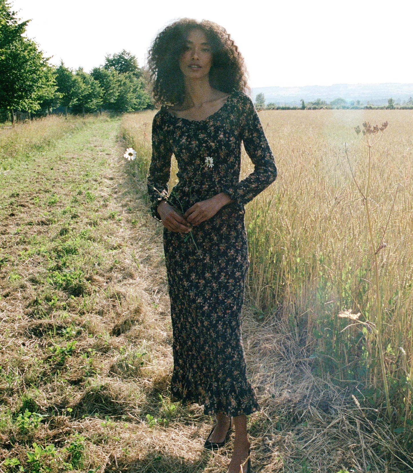 DÔEN Women Roselia Dress - Foxglove Floral