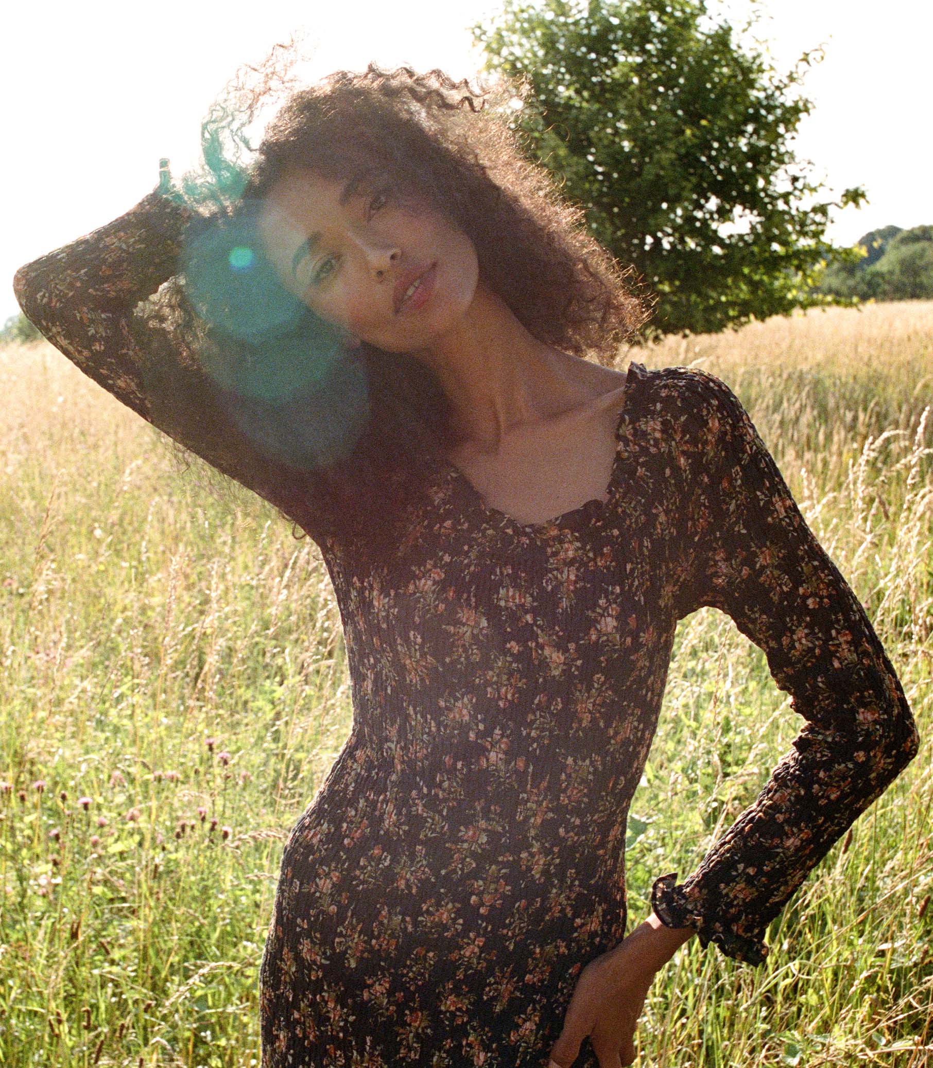DÔEN Women Roselia Dress - Foxglove Floral