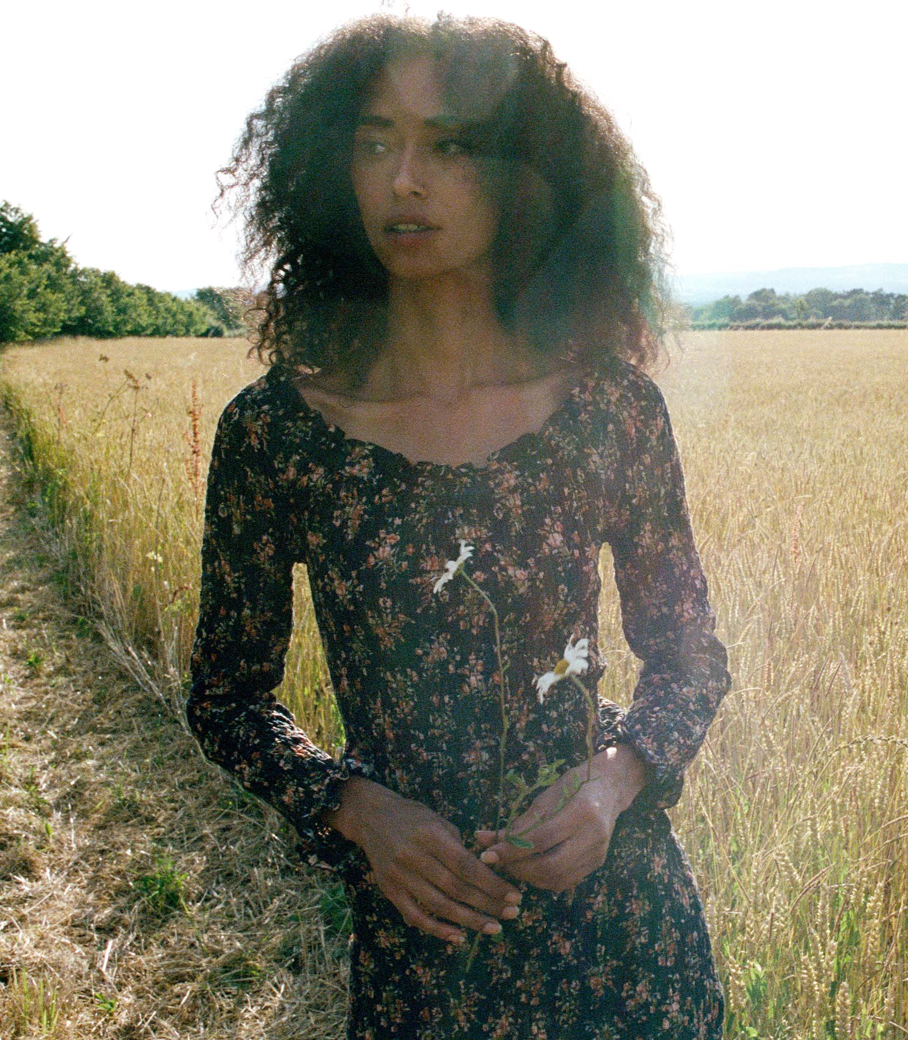 DÔEN Women Roselia Dress - Foxglove Floral