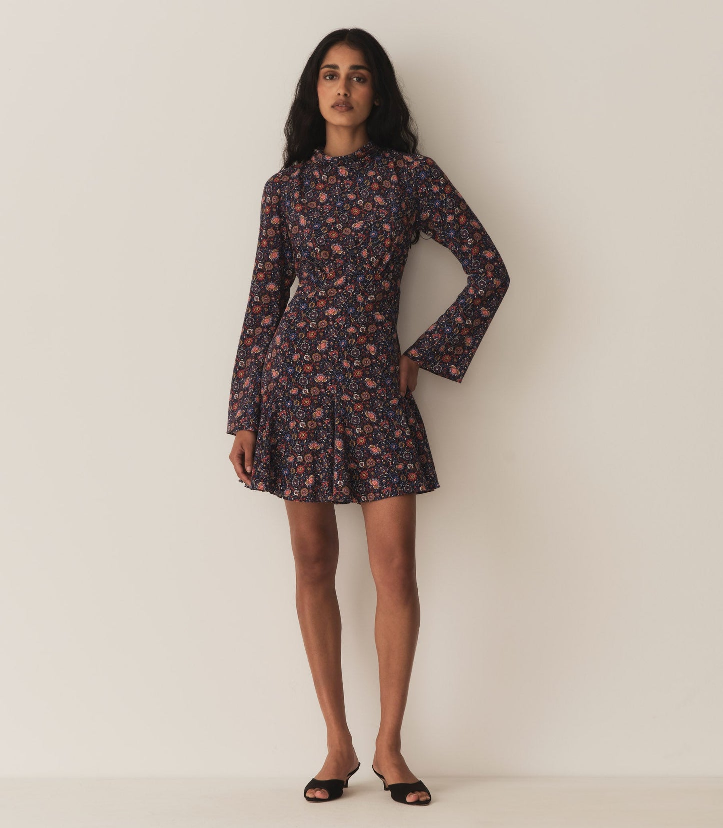 DÔEN Women Selena Dress - Midnight Riviera Medallion