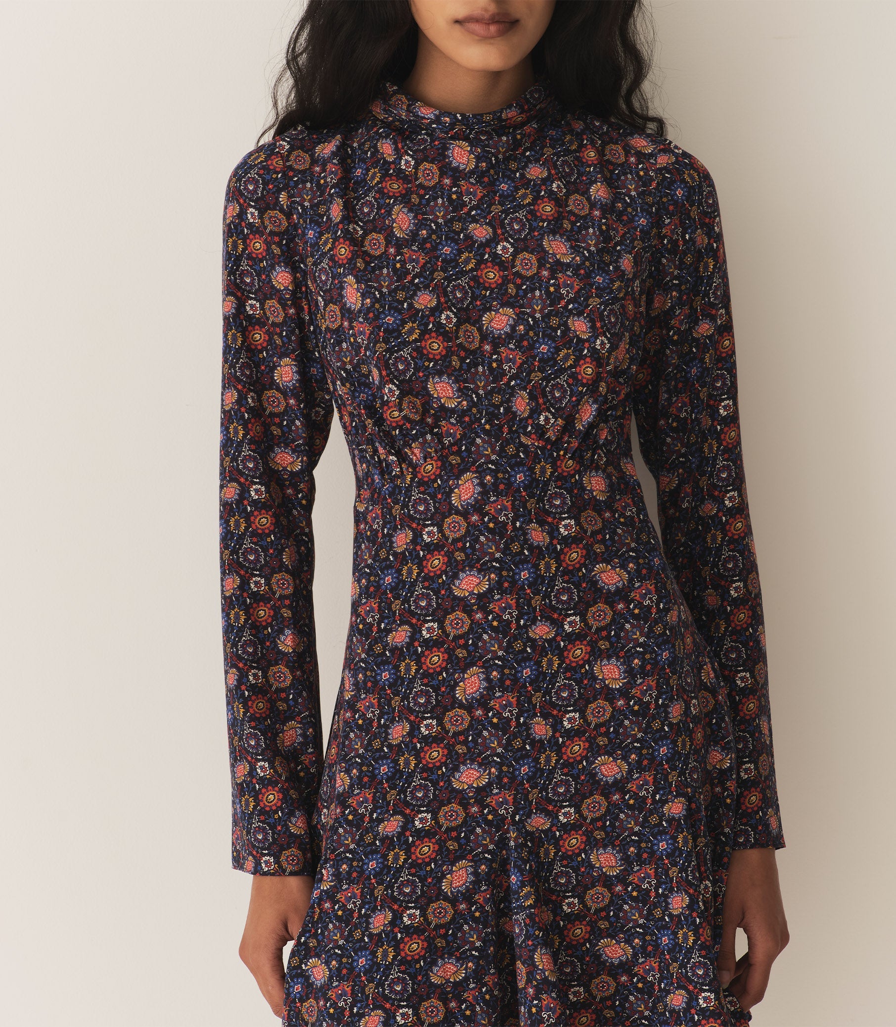 DÔEN Women Selena Dress - Midnight Riviera Medallion