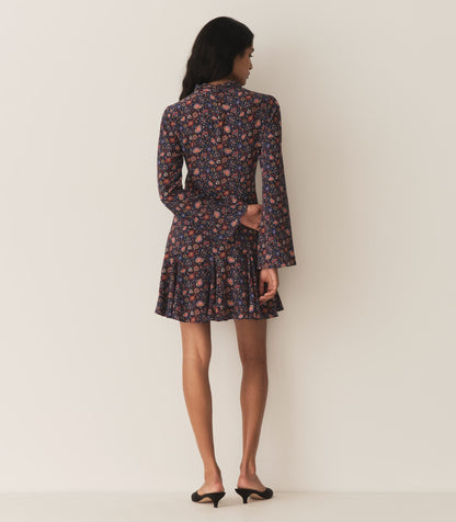 DÔEN Women Selena Dress - Midnight Riviera Medallion