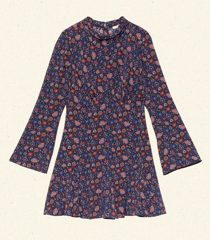 DÔEN Women Selena Dress - Midnight Riviera Medallion