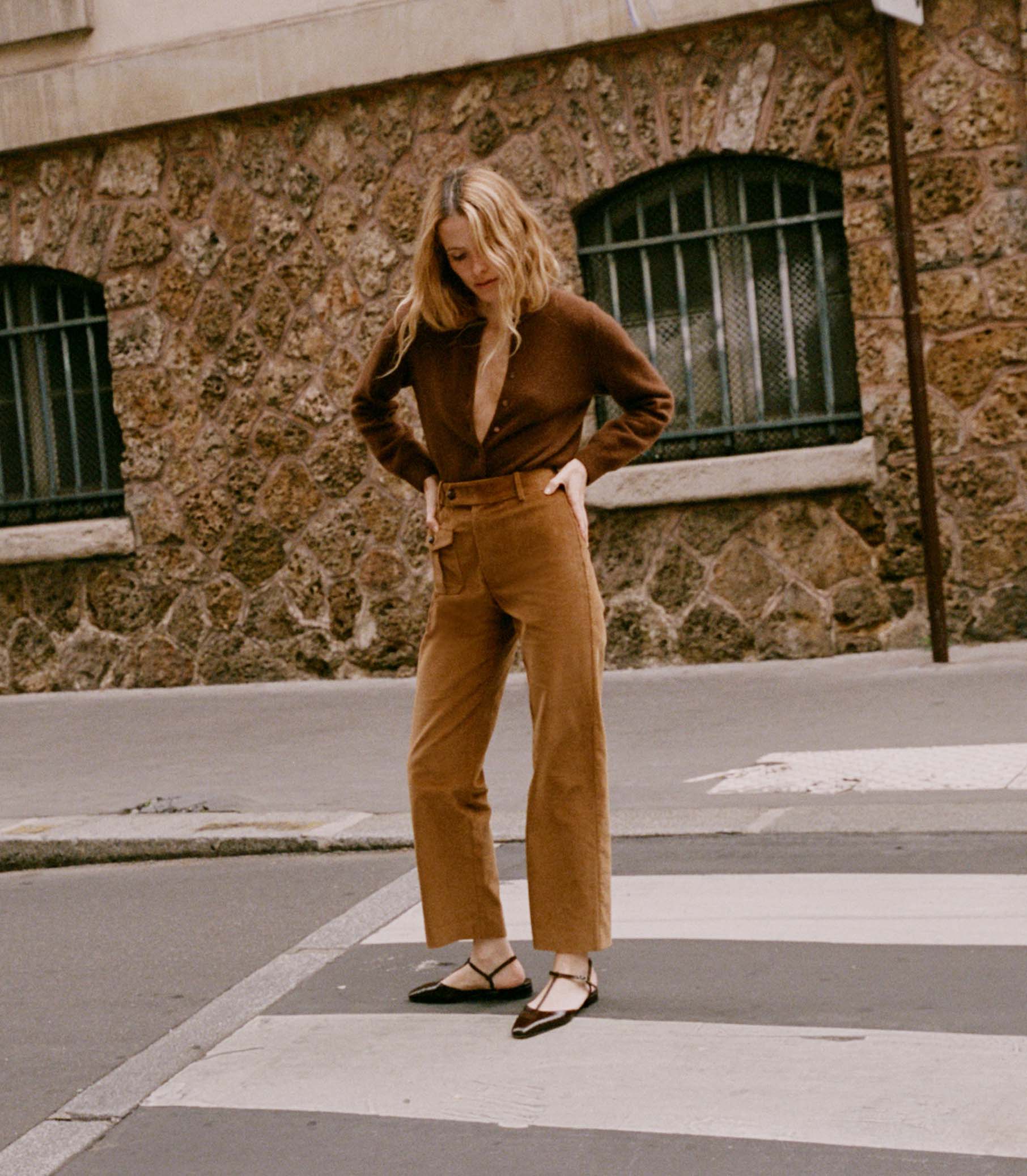 DÔEN Women Hartfield Pant - Amber Wheat