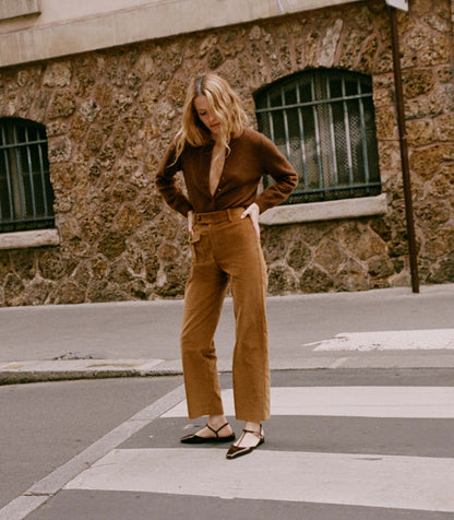 DÔEN Women Hartfield Pant - Amber Wheat