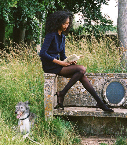 DÔEN Women Raina Skirt - Deep Navy