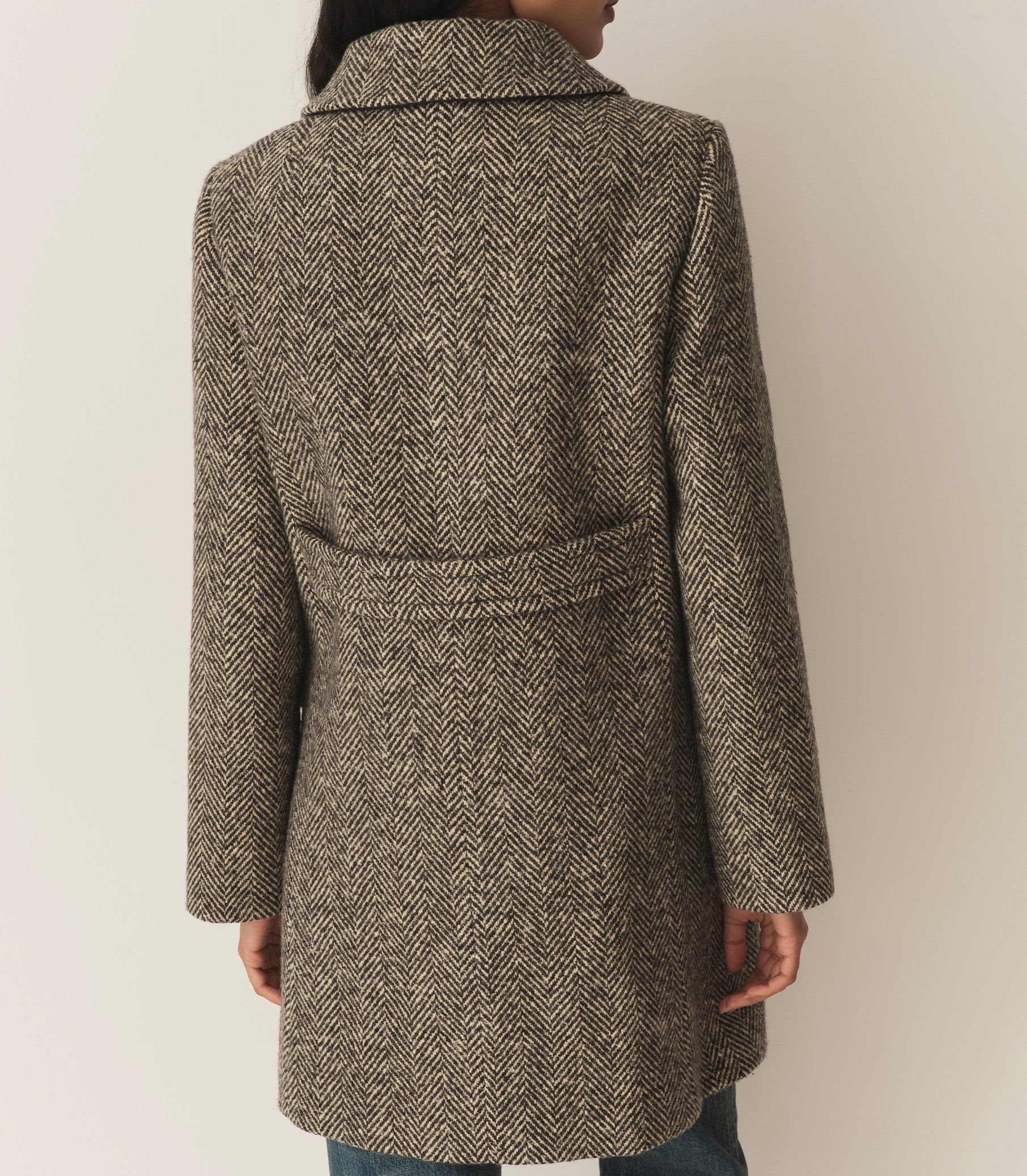DÔEN Women Bonnaire Coat - Herringbone