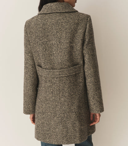 DÔEN Women Bonnaire Coat - Herringbone