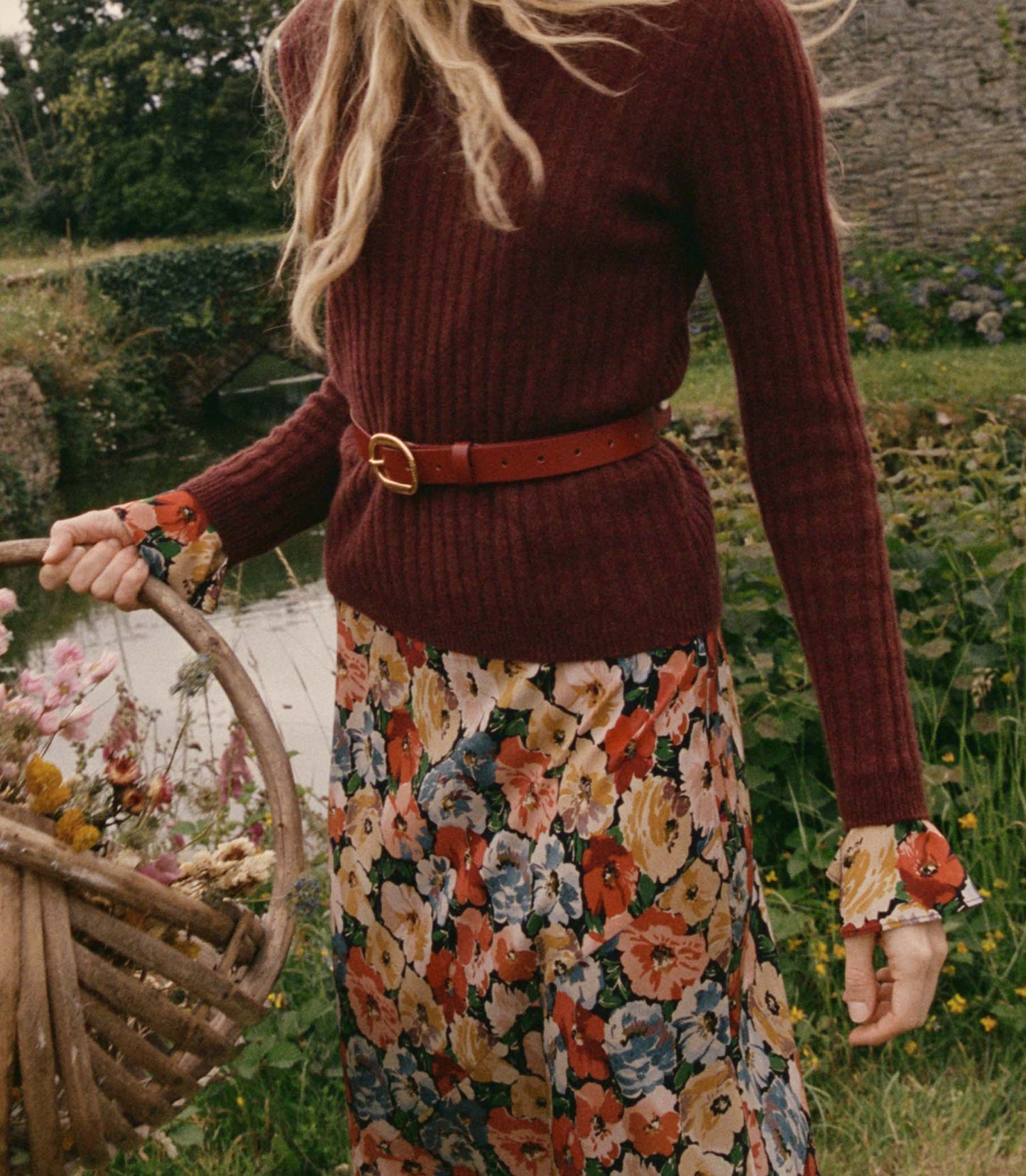 DÔEN Women Wyatt Belt - Malaga Box Calf