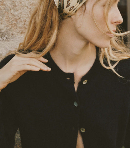 DÔEN Women Petra Cardigan - Black