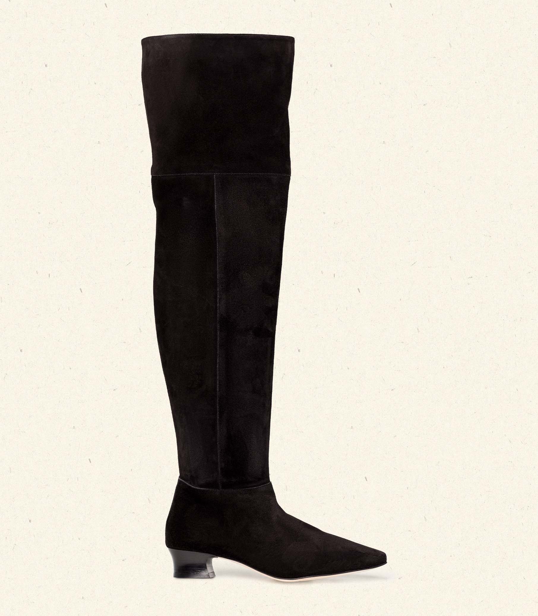 DÔEN Women Cambria Boot - Black Suede