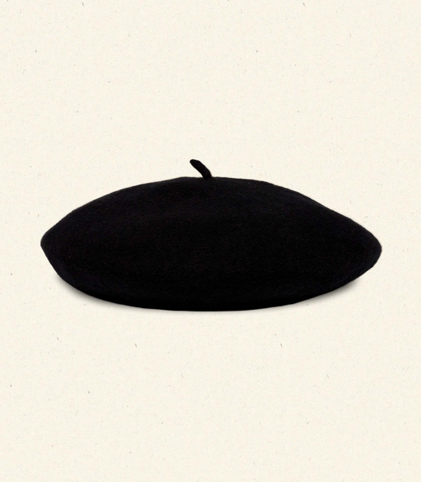 DÔEN Women Georgianna Beret - Black Wool