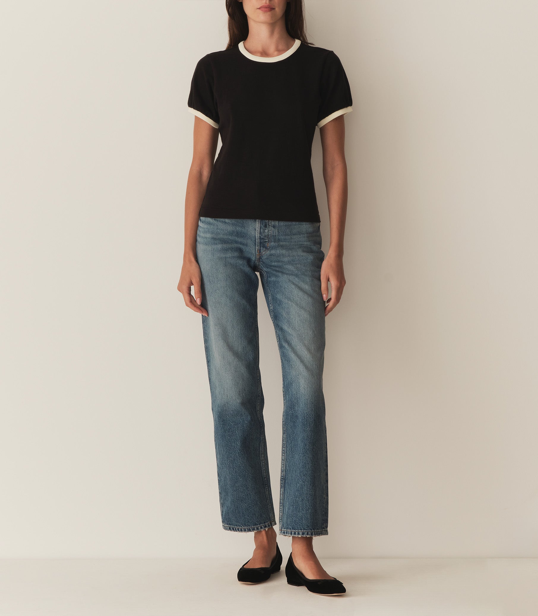 DÔEN Women Mandi Tee - Black
