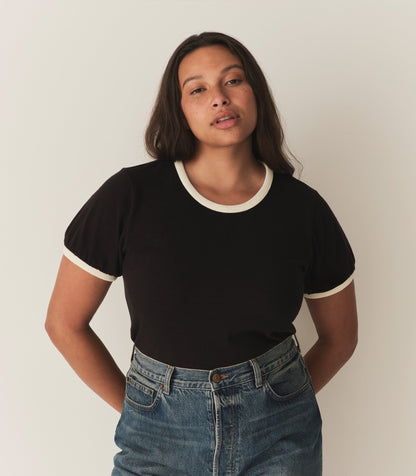 DÔEN Women Mandi Tee - Black