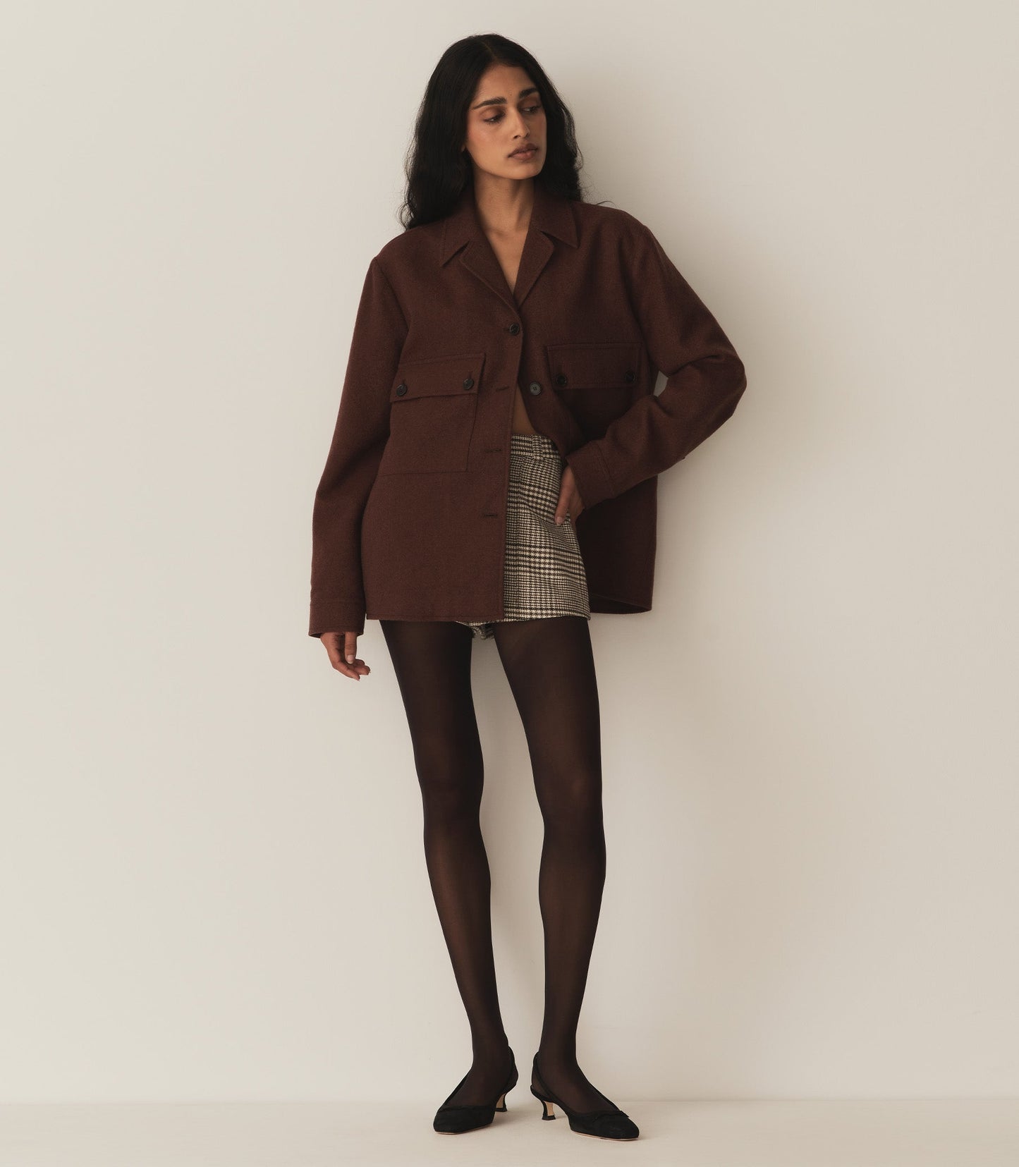 DÔEN Women Clifton Jacket - Rust Umber