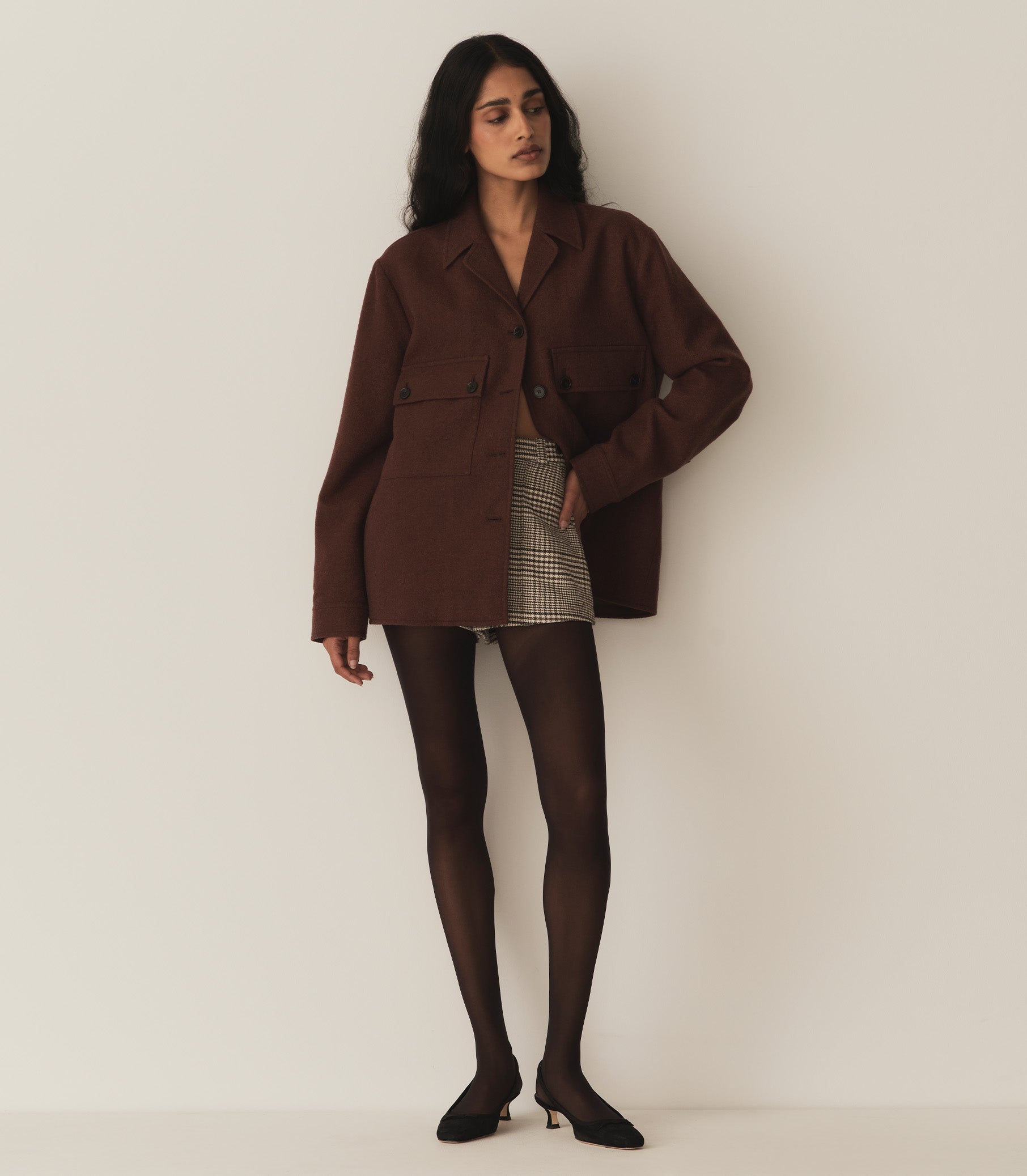 DÔEN Women Clifton Jacket - Rust Umber