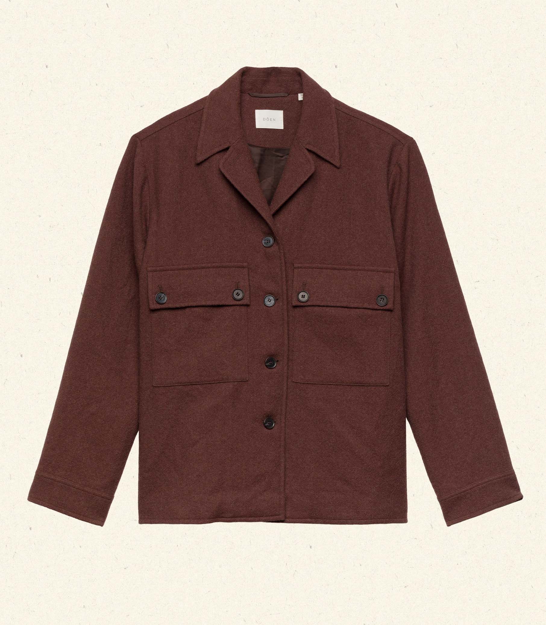 DÔEN Women Clifton Jacket - Rust Umber