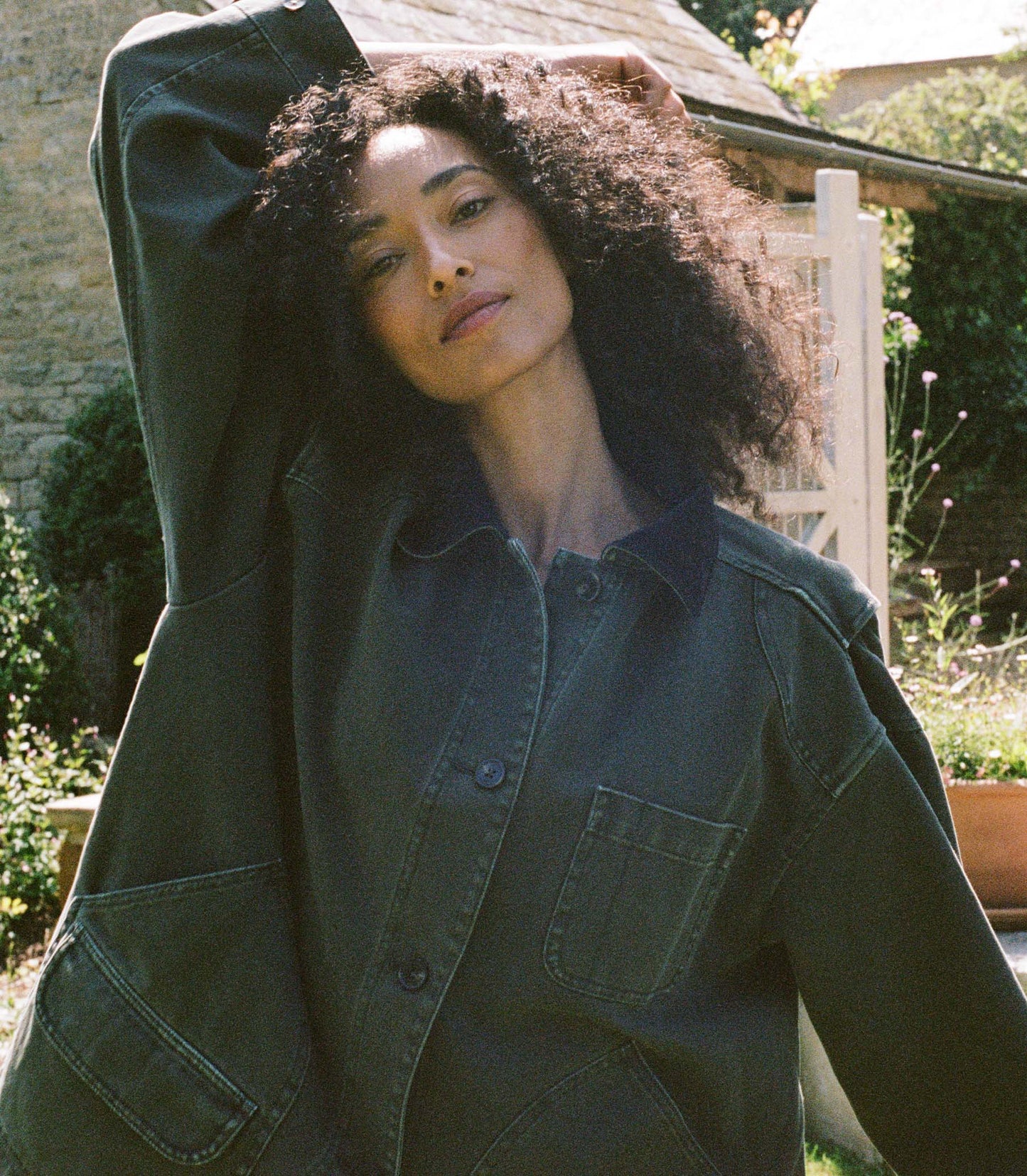 DÔEN Women Pascual Barn Jacket - Dark Olive