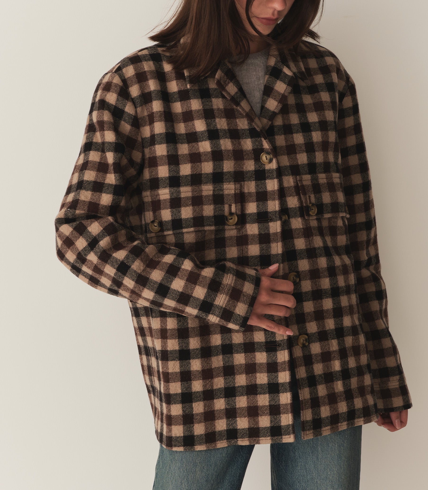 DÔEN Women Clifton Jacket - Vail Plaid