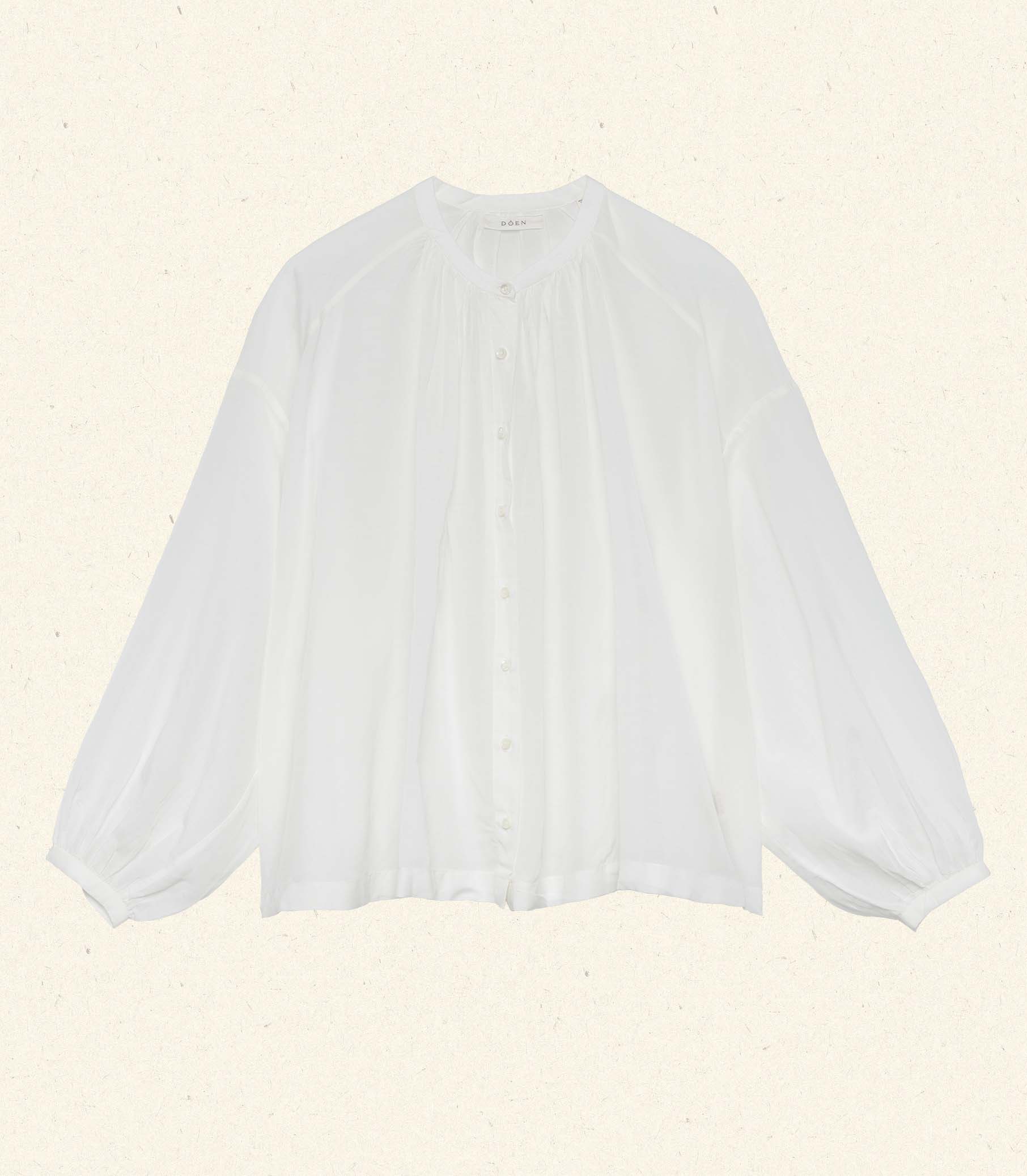 DÔEN Women The Jane Blouse - Salt