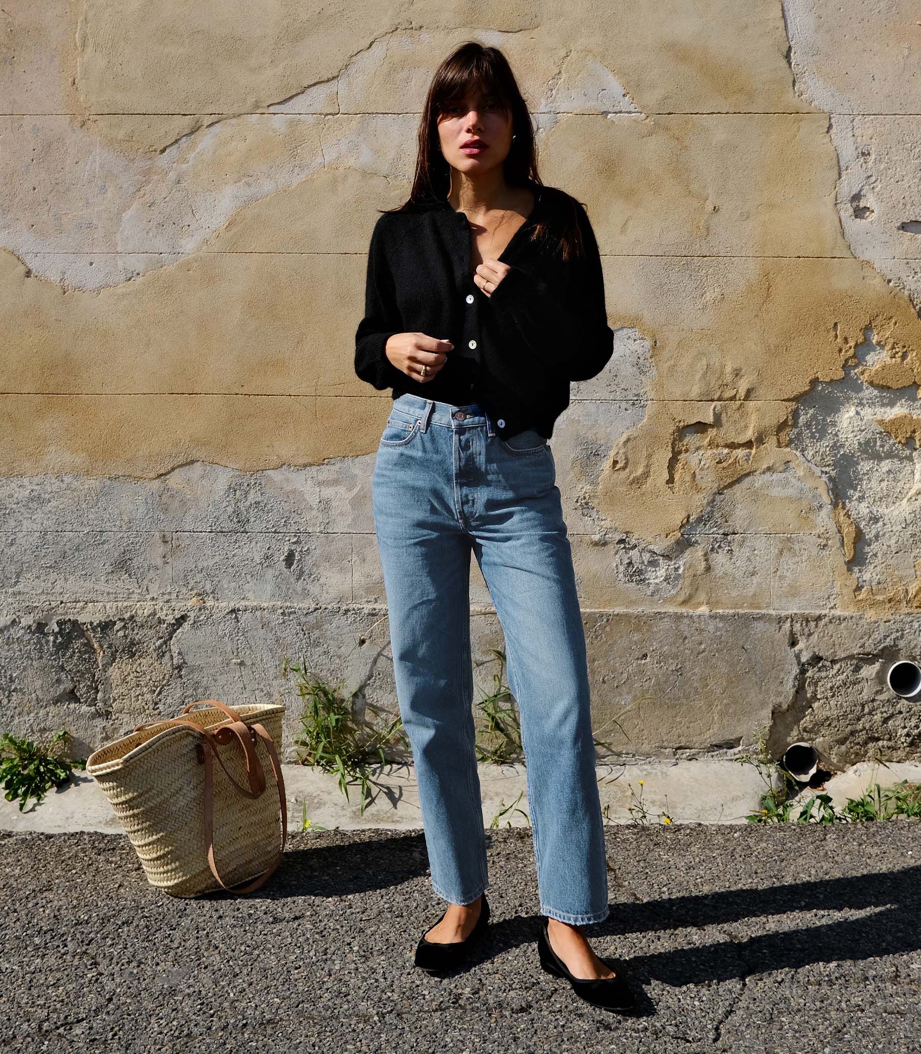 DÔEN Women Diana Crop Jean - Marillet Wash