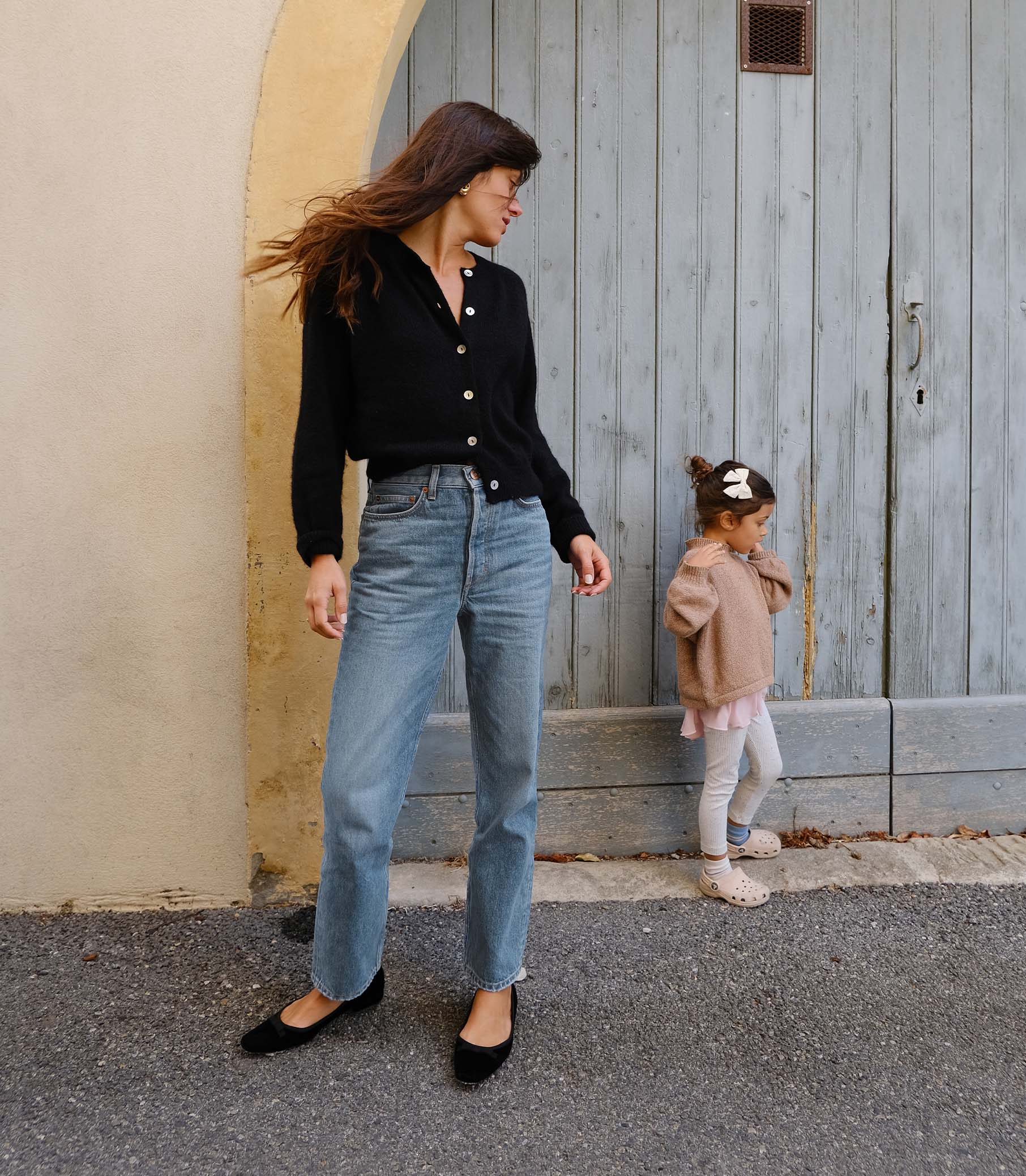 DÔEN Women Diana Crop Jean - Marillet Wash