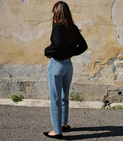 DÔEN Women Diana Crop Jean - Marillet Wash