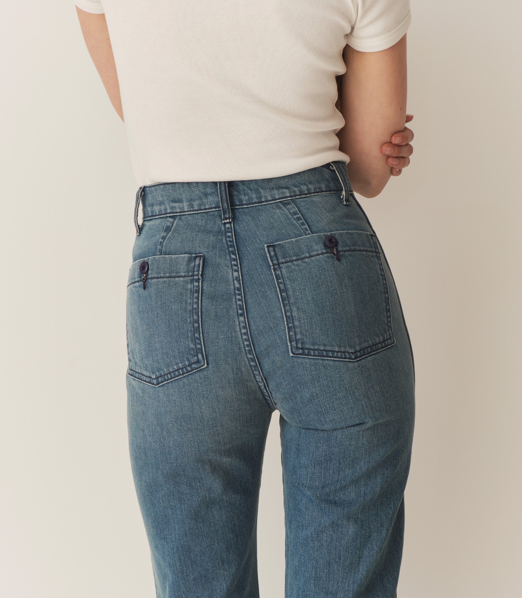 DÔEN Women Maritime Jean - Menton Wash