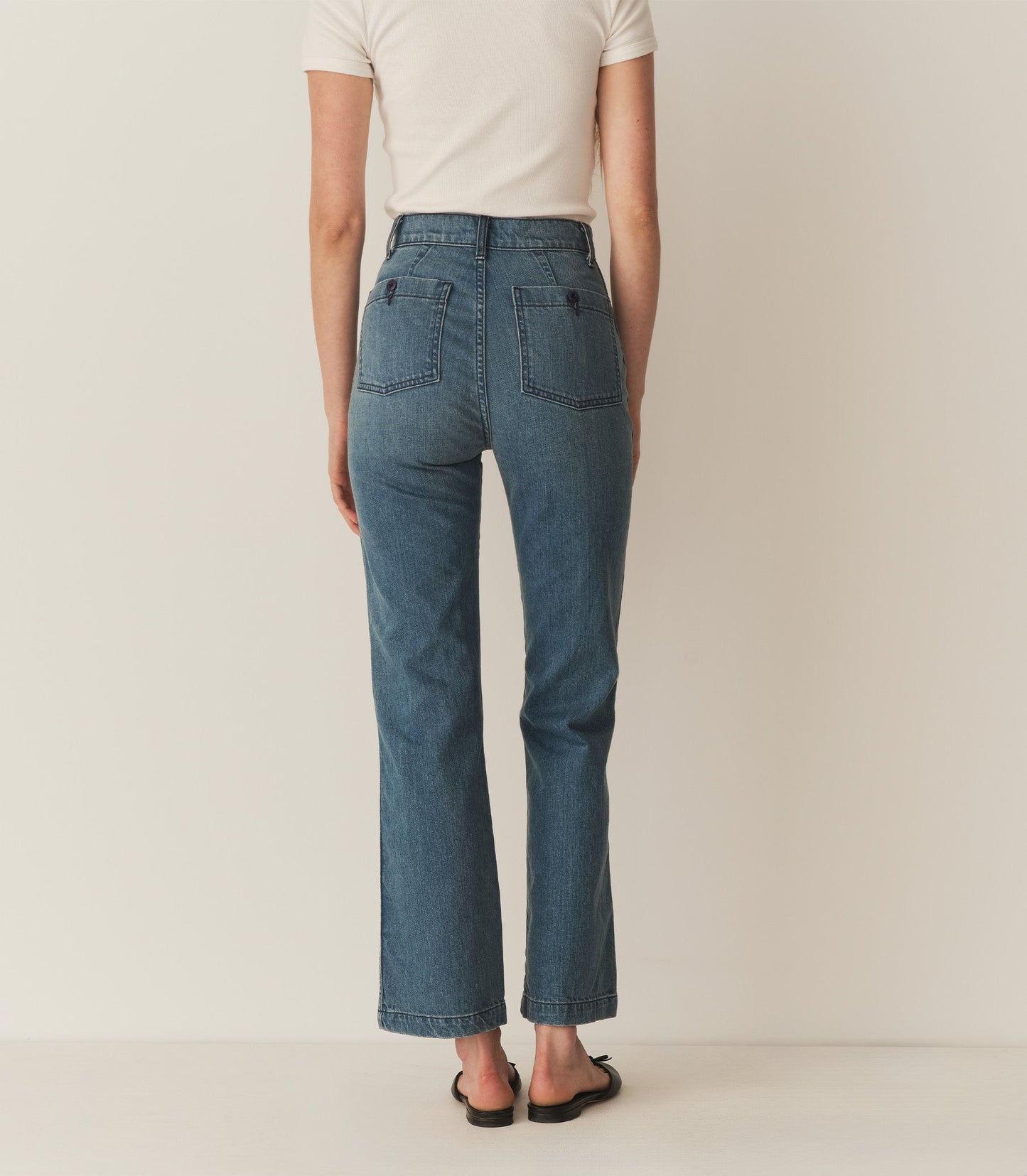 DÔEN Women Maritime Jean - Menton Wash