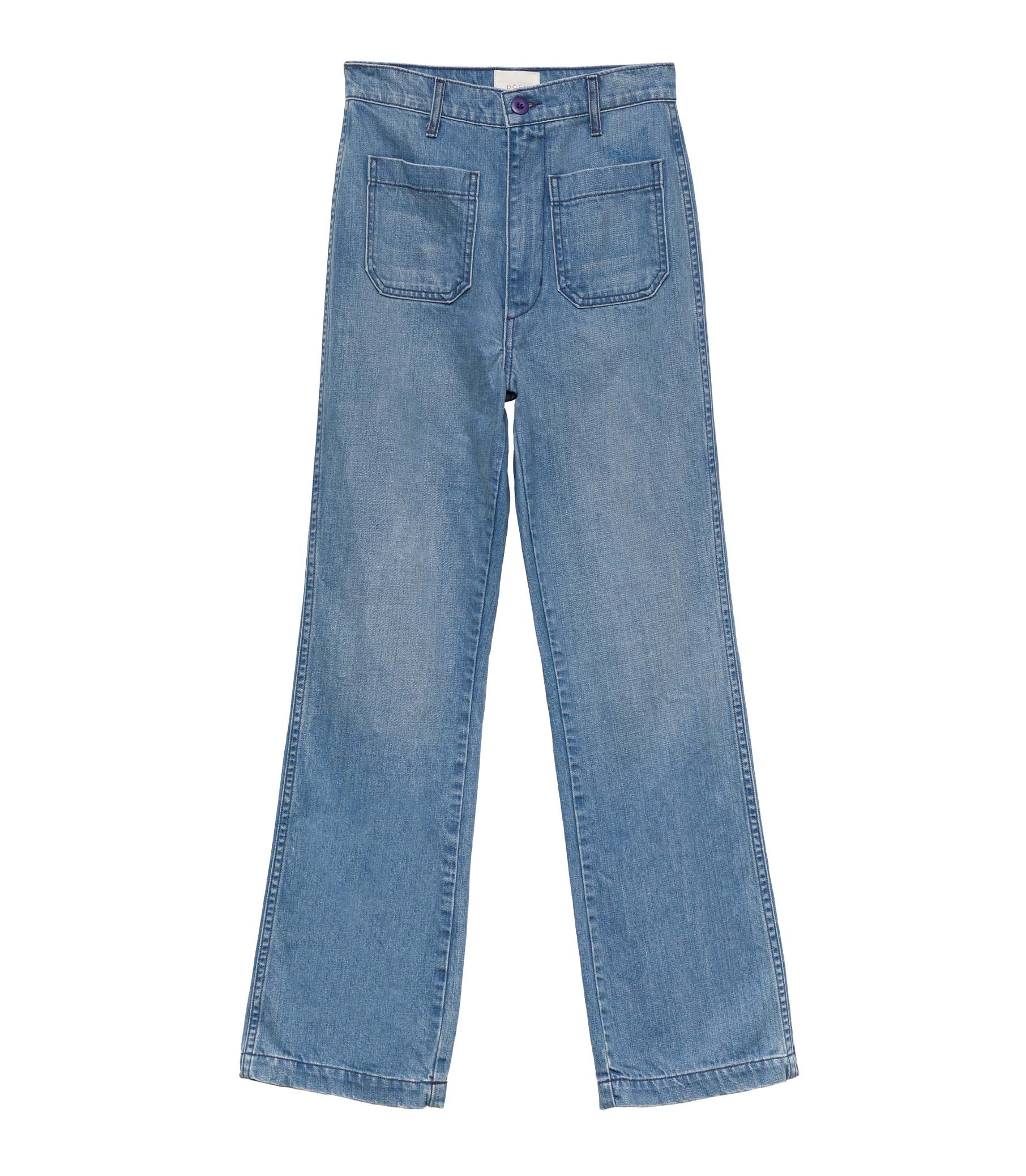 DÔEN Women Maritime Jean - Menton Wash