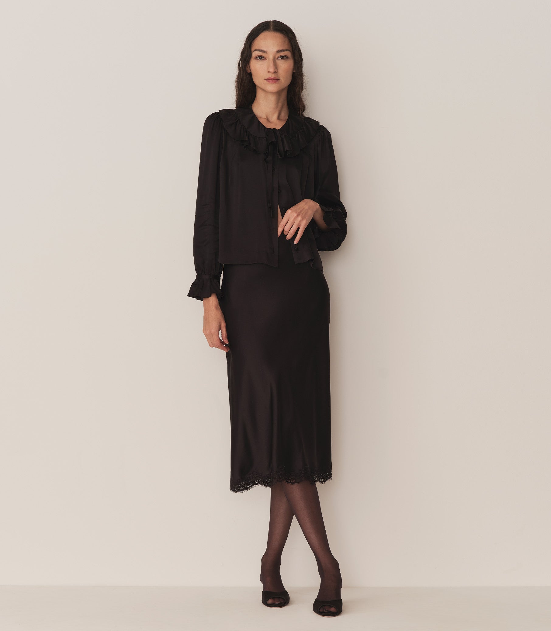 DÔEN Women Solange Top - Black