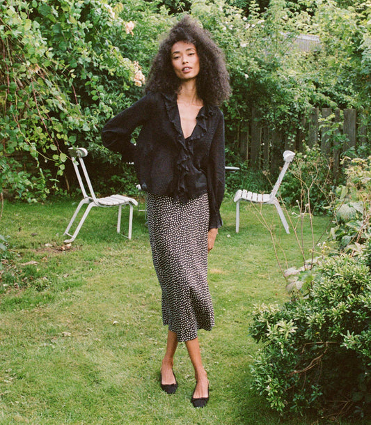 DÔEN Women Elowena Skirt - Camille Dot