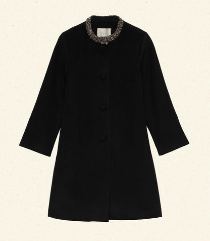 DÔEN Women Annemarie Cashmere Blend Coat - Black