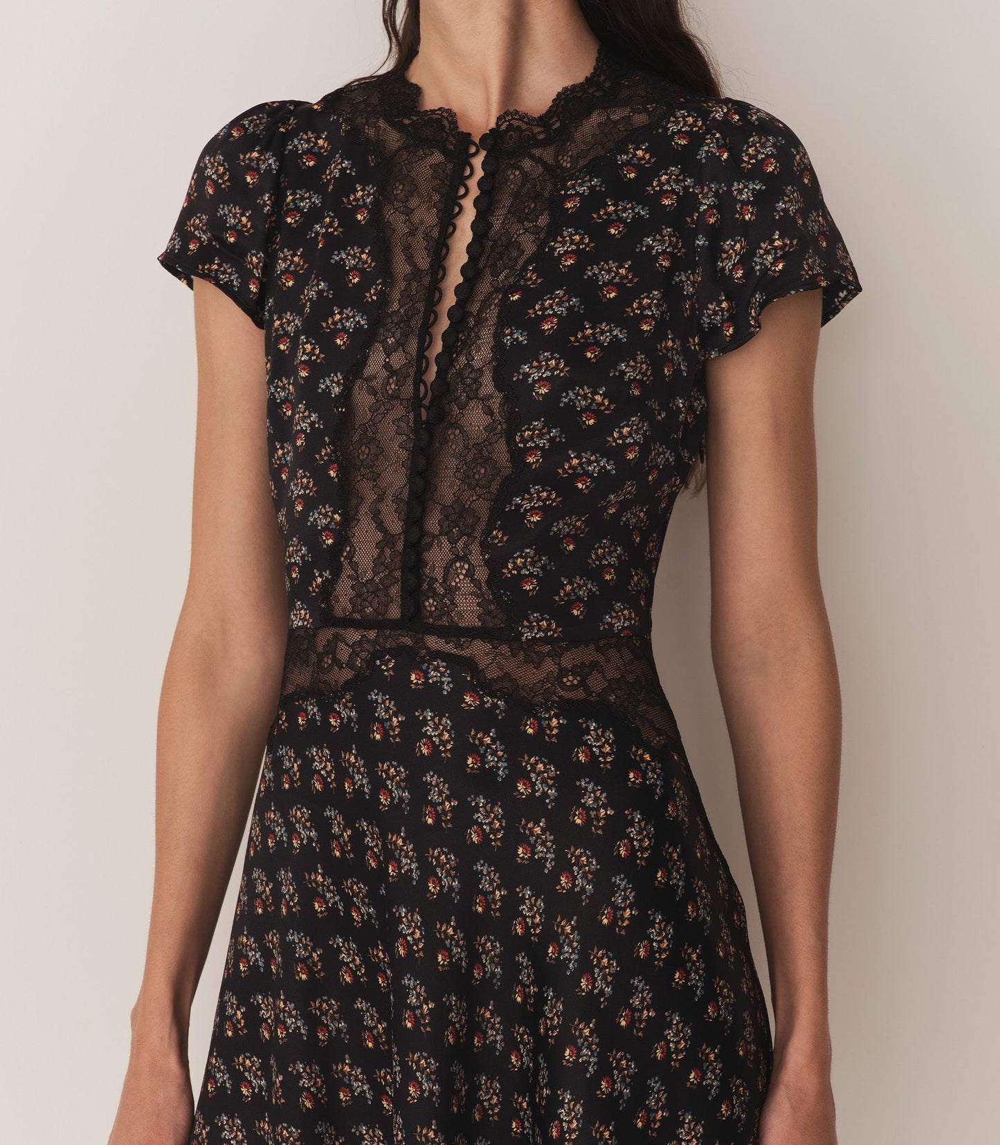 DÔEN Women Ivy Dress - Delphinium Floral