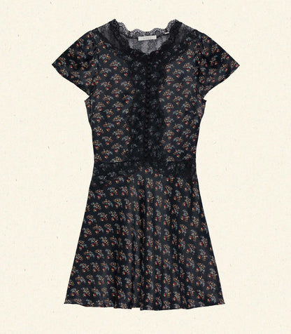 DÔEN Women Ivy Dress - Delphinium Floral