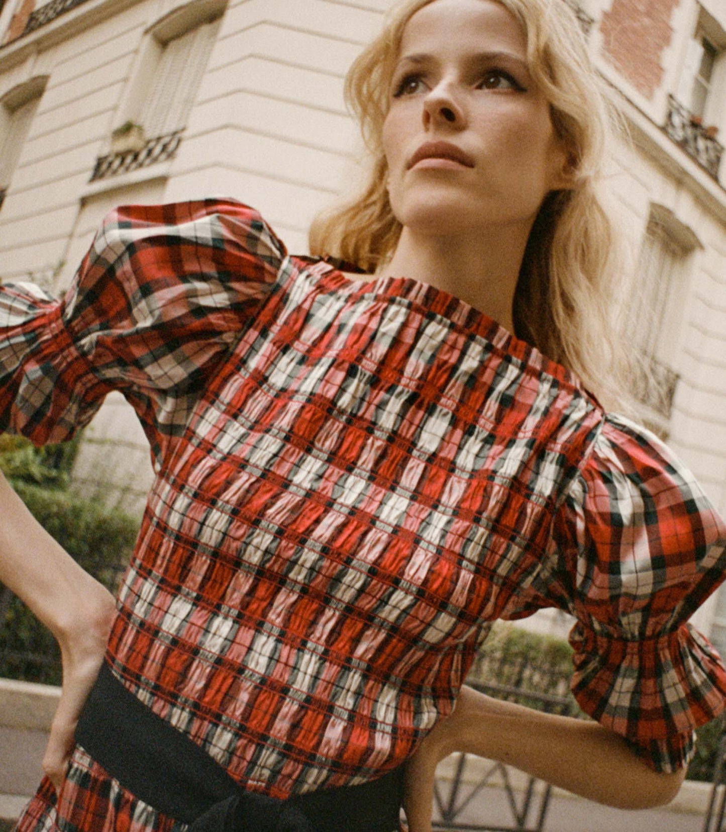 DÔEN Women Raquella Dress - Rouge Adaline Plaid