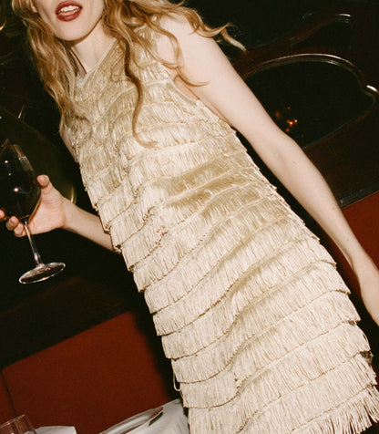 DÔEN Women Jubilee Dress - Vintage Pearl