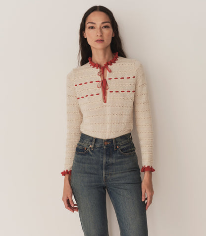 DÔEN Women Cordelie Top - Moonstone