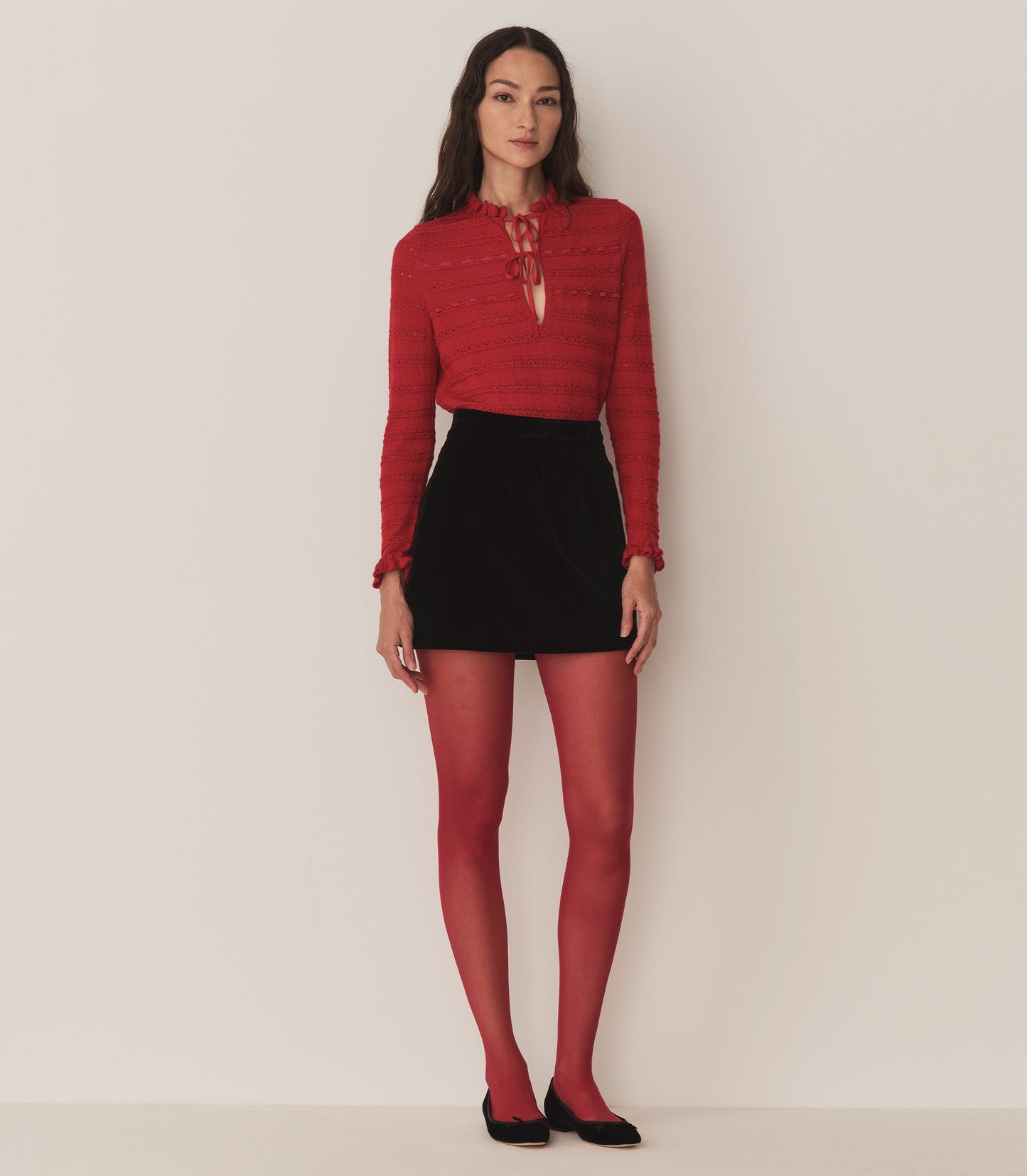 DÔEN Women Cordelie Top - Wild Cherry