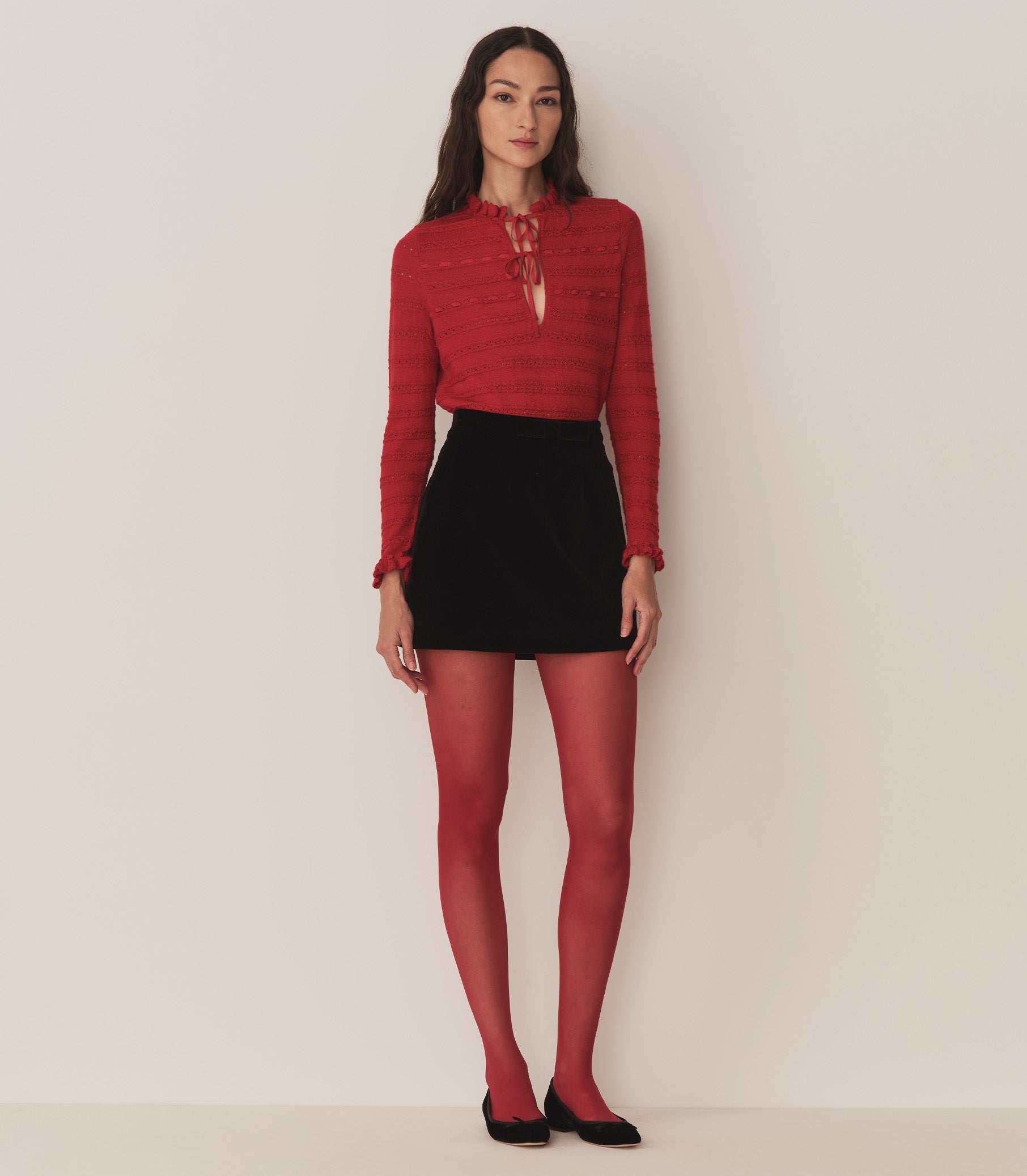 DÔEN Women Cordelie Top - Wild Cherry