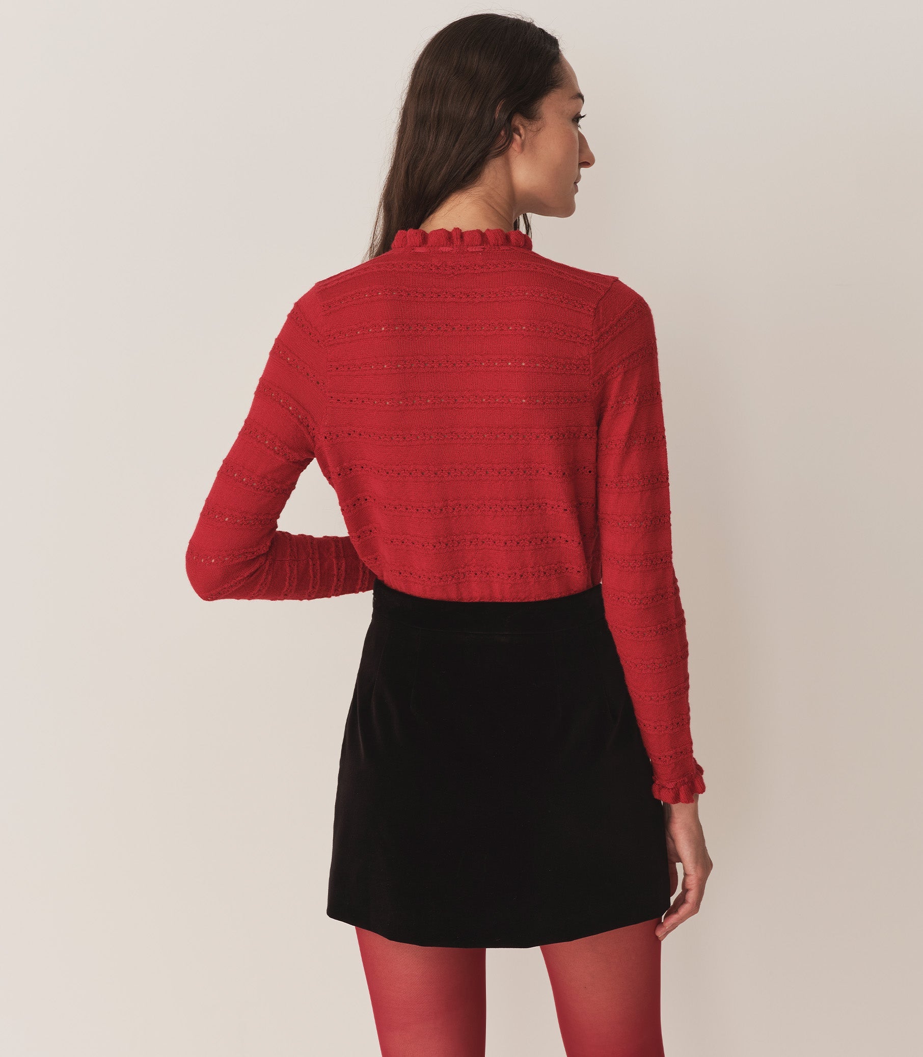 DÔEN Women Cordelie Top - Wild Cherry