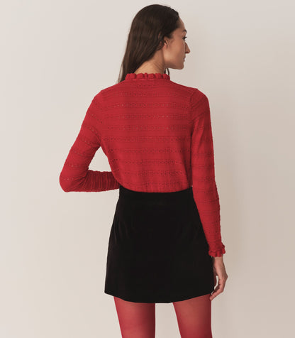 DÔEN Women Cordelie Top - Wild Cherry