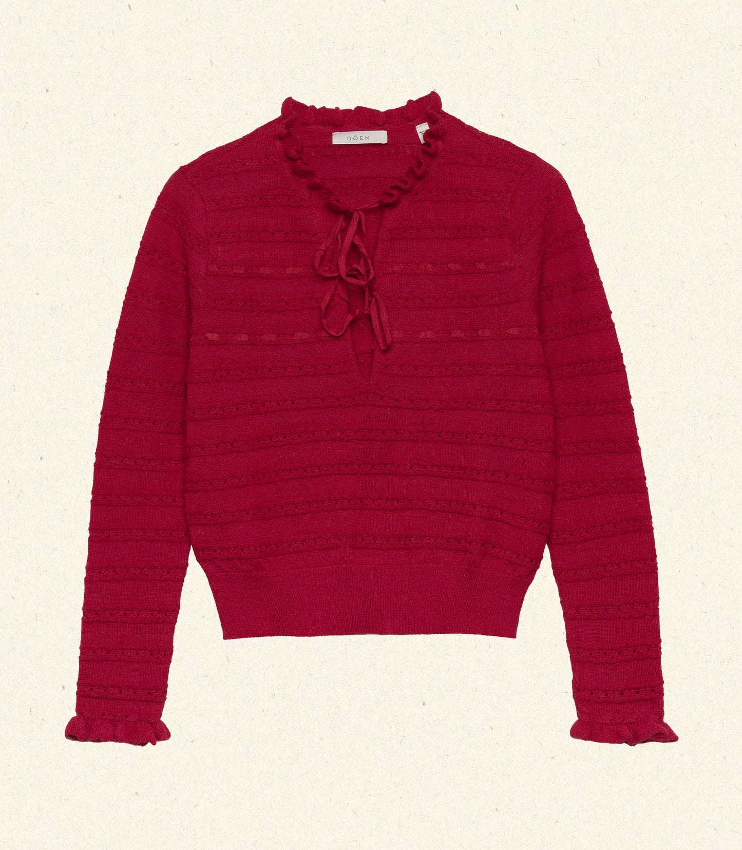 DÔEN Women Cordelie Top - Wild Cherry