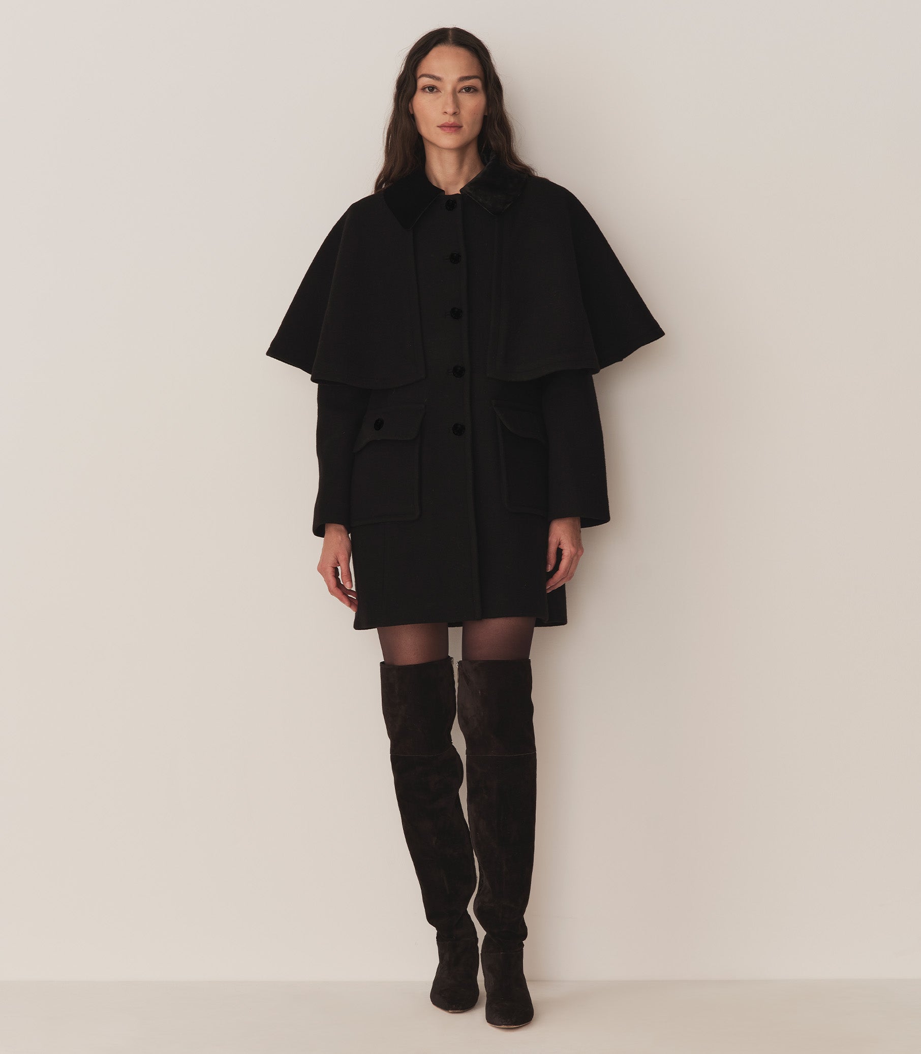 DÔEN Women Watson Coat - Black