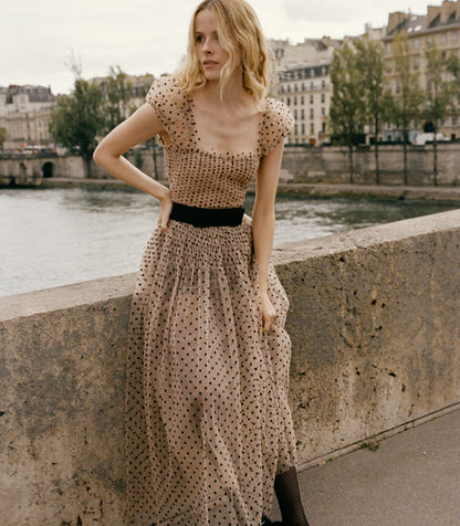 DÔEN Women Pamelina Dress - Cream
